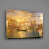 Venice Grand Canal Turner Style Glass Wall Art