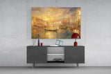 Venice Grand Canal Turner Style Glass Wall Art