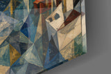 Venice Grand Canal Cubist Style Glass Wall Art