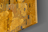 Statue of Liberty Klimt Style Glass Wall Art