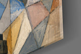 Statue of Liberty Cubist Style Glass Wall Art