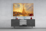 Eiffel Tower Turner Style Glass Wall Art