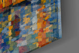 Big Ben Westminster Kandinsky Style Glass Wall Art