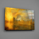 Big Ben Westminster Turner Style Glass Wall Art