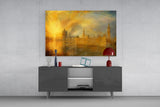 Big Ben Westminster Turner Style Glass Wall Art