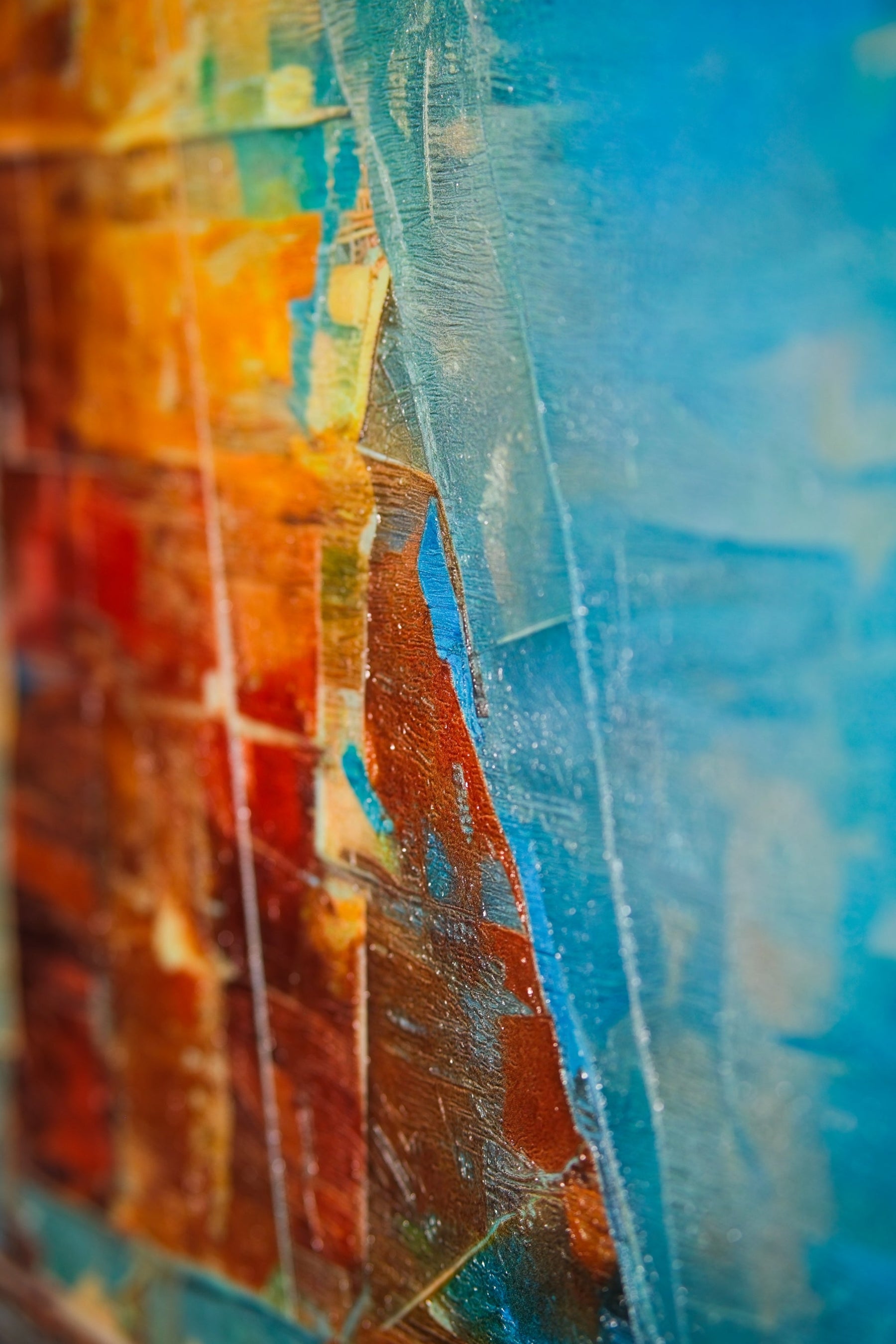 Quiet Voyage — Haptic 3D Embossed + High-Gloss Lacquer Print