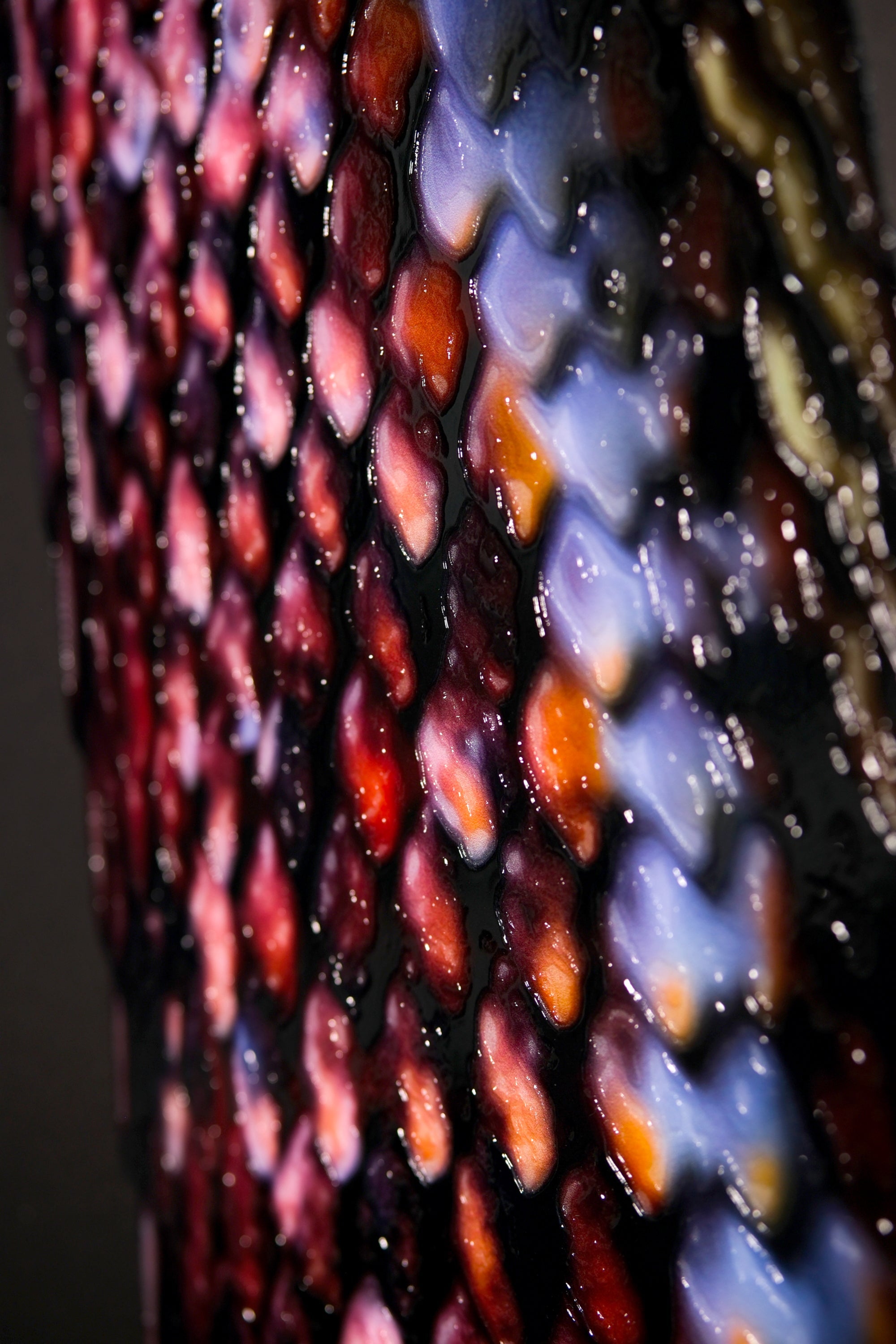 Venom Noir — Haptic 3D Embossed + High-Gloss Lacquer Print