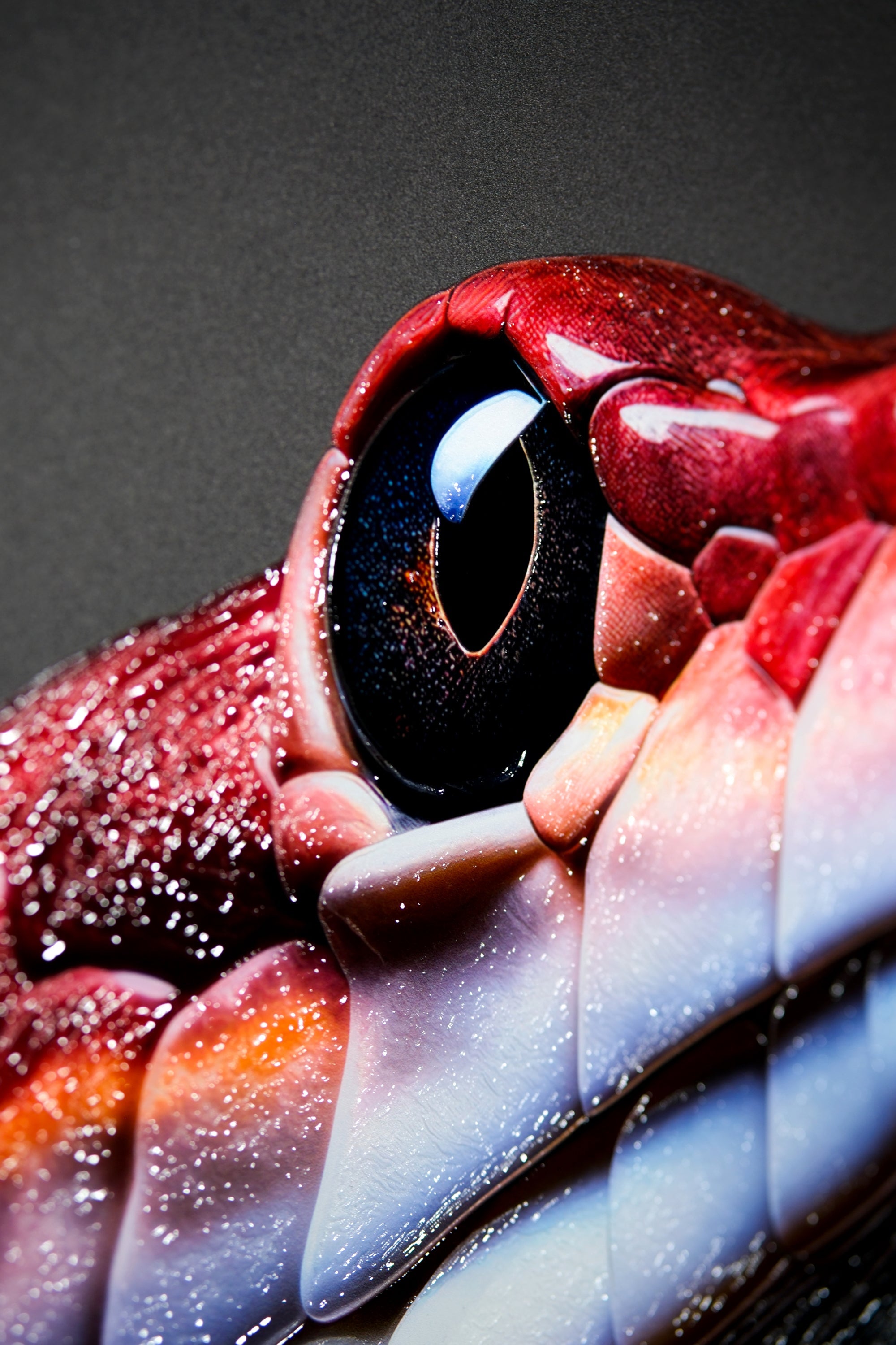 Venom Noir — Haptic 3D Embossed + High-Gloss Lacquer Print