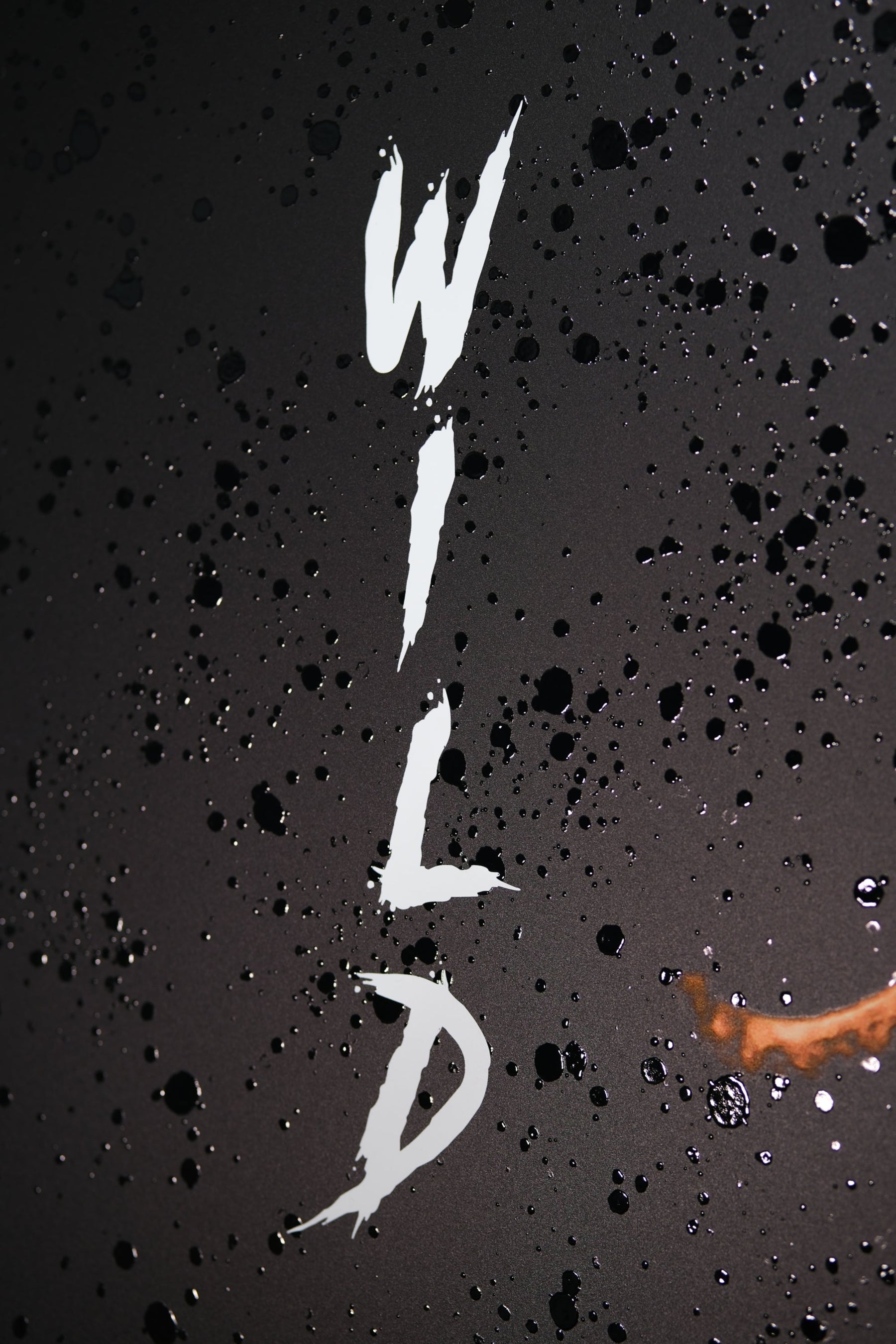 Lacquer Rain King — Haptic 3D Embossed + Pure Gloss Lacquer Print