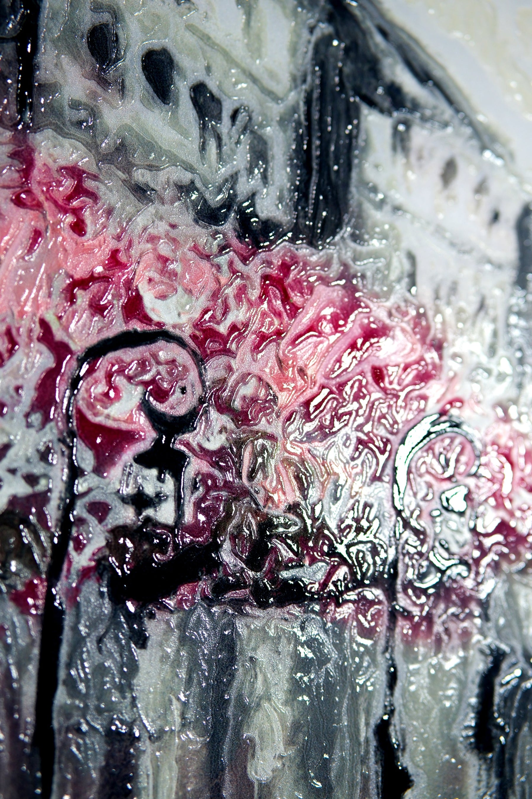 Paris in Bloom — Haptic 3D Embossed + High-Gloss Lacquer Print