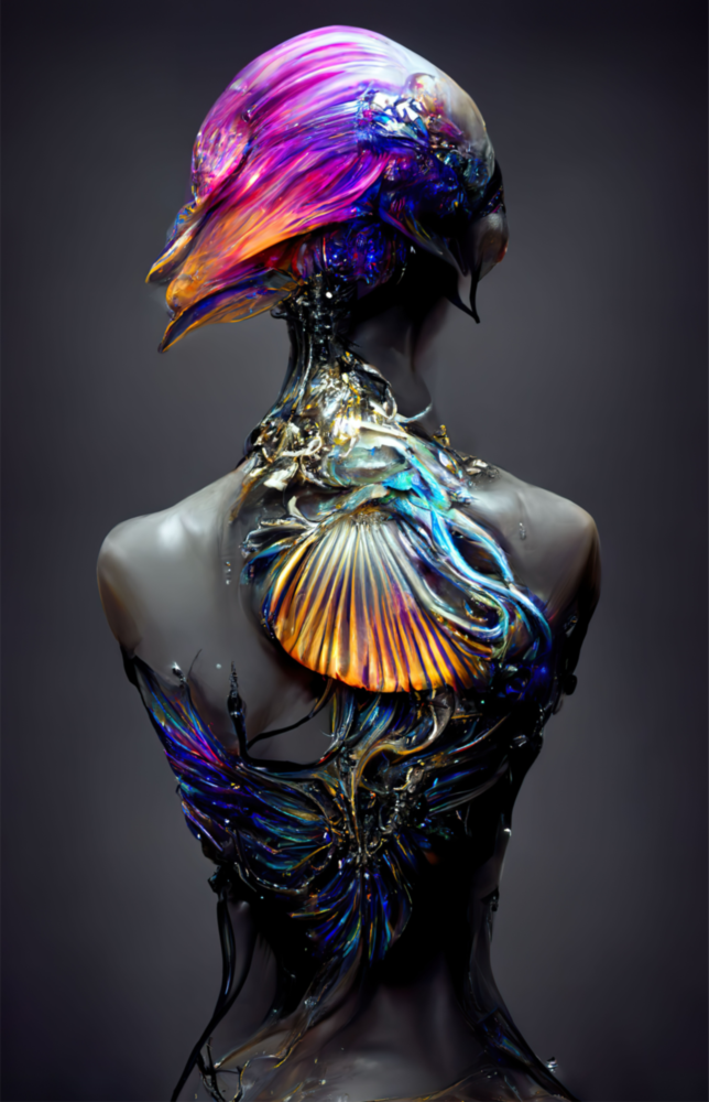 Mutation Glass Art  || Designer Collection