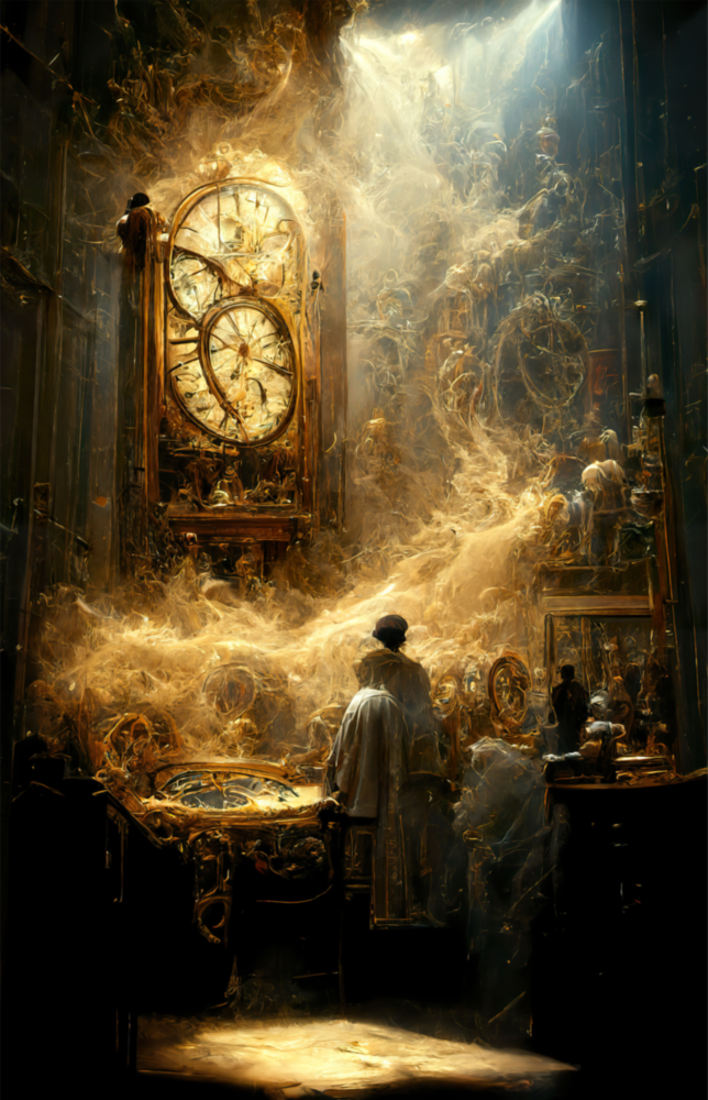 Time Flow Glass Art  || Designer Collection