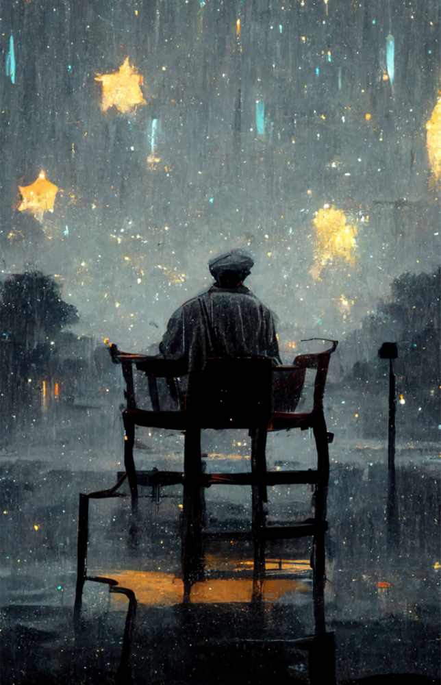 Star Rain Glass Art  || Designer Collection