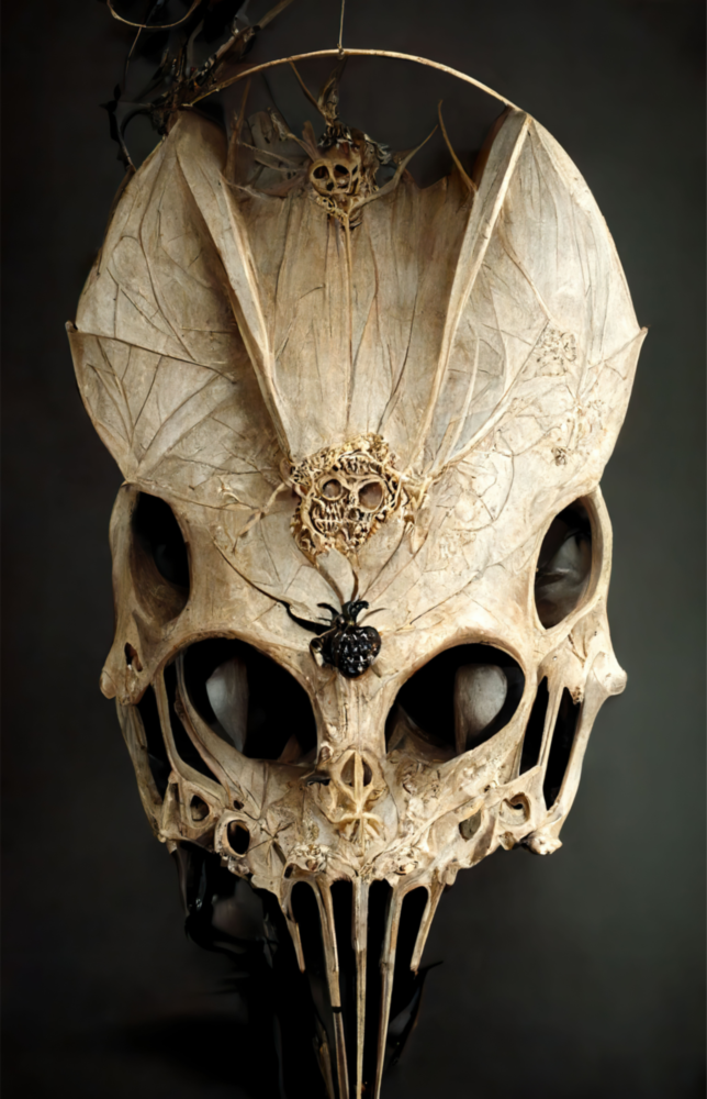 It's Skull Glass Art  || Designer Collection