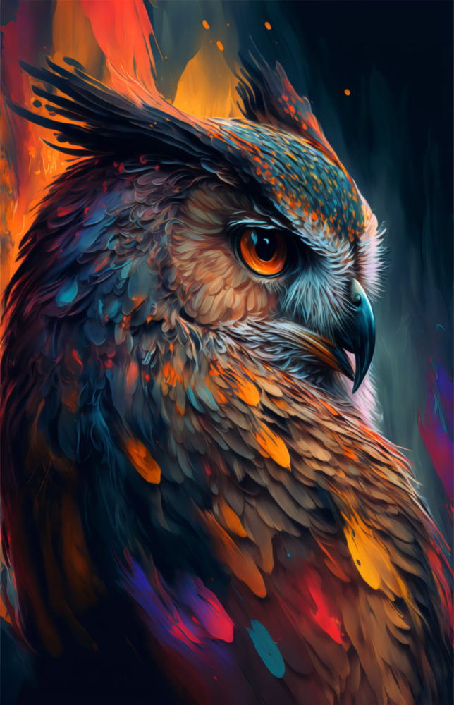 Owl's Eye Glass Wall Art  || Designer Collection