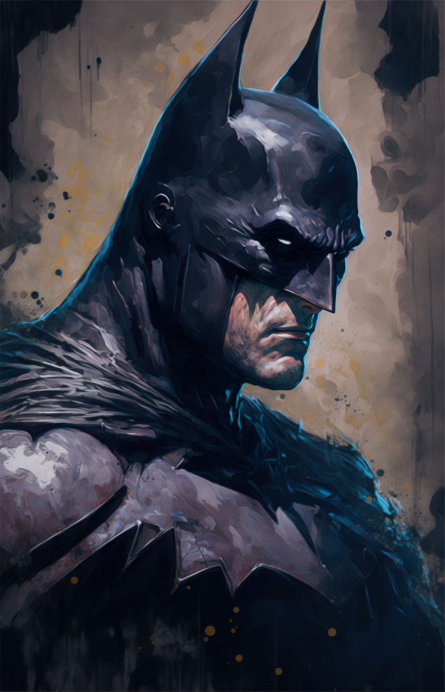 Batman Glass Wall Art  || Designer Collection