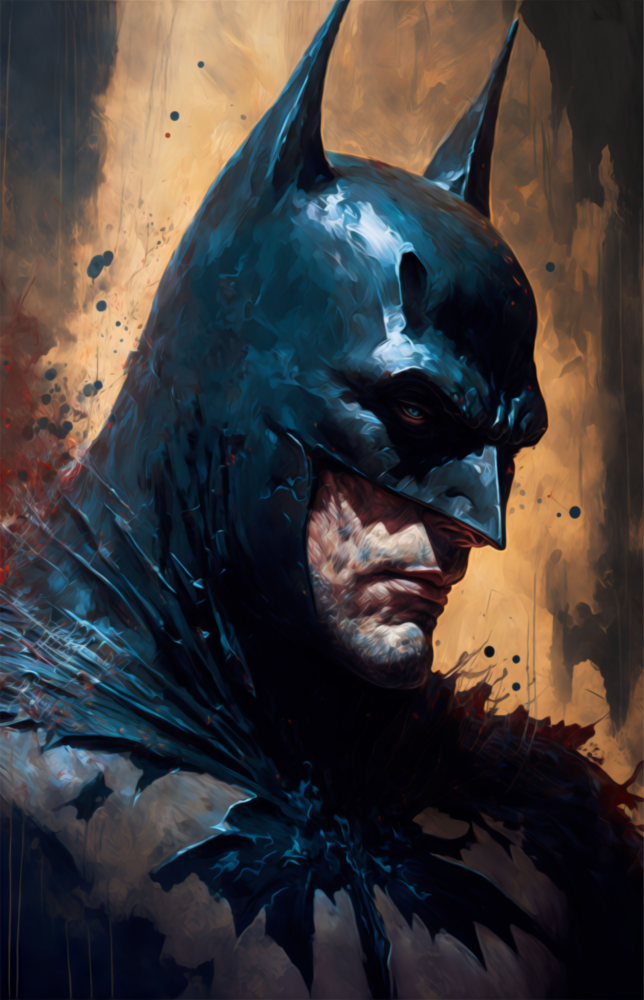 Batman Glass Wall Art  || Designer Collection