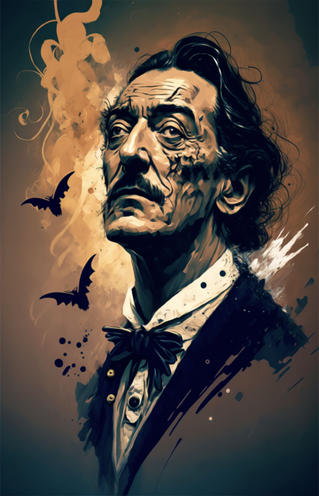 Salvador Dali Glass Wall Art  || Designer Collection