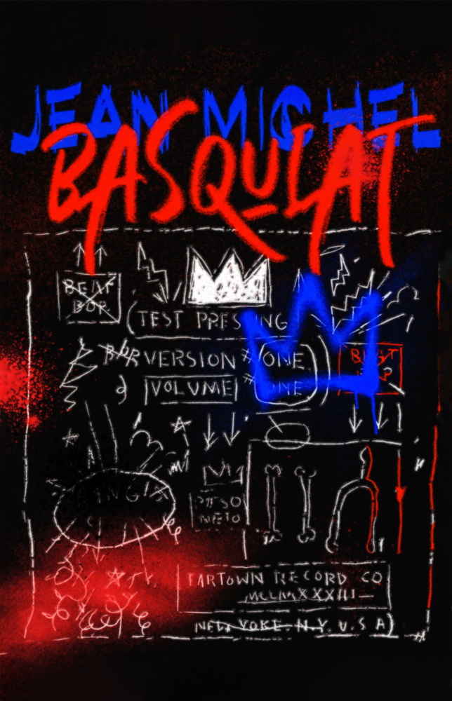 Style of Jean-Michel Basquiat Glass Wall Art || Designer Collection