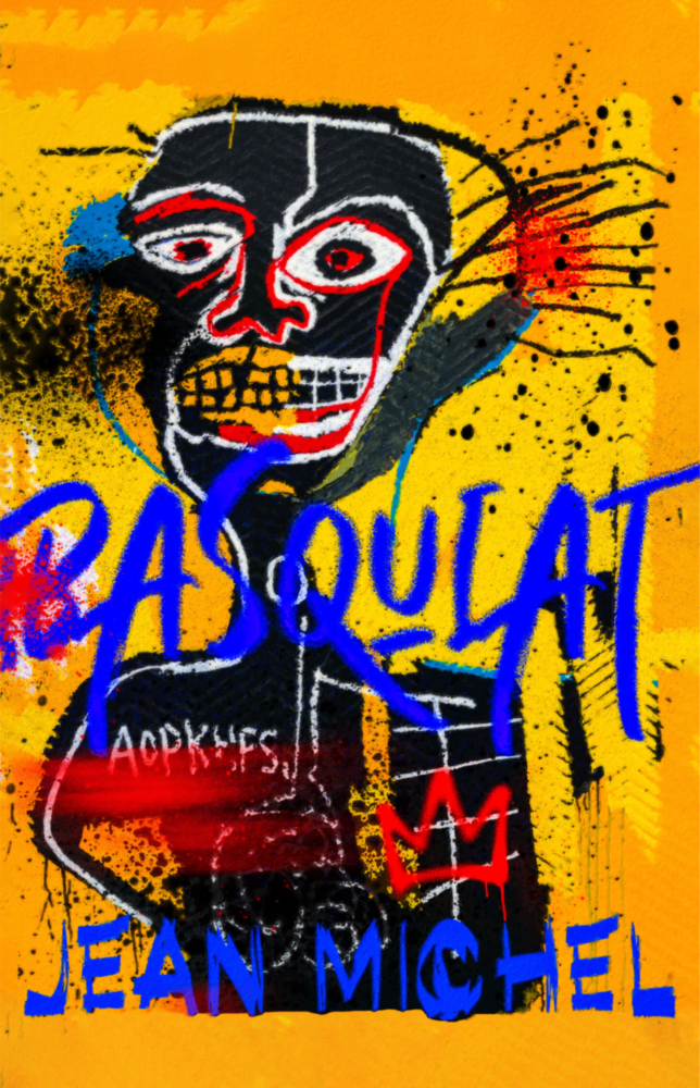 Style of Jean-Michel Basquiat Glass Wall Art || Designer Collection