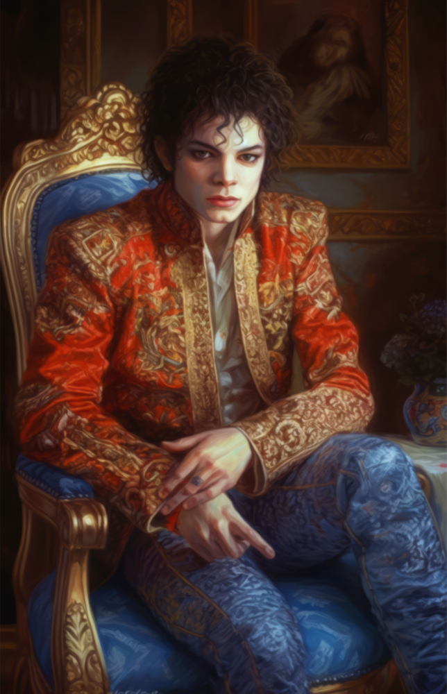 Michael Jackson  Glass Wall Art || Designer Collection