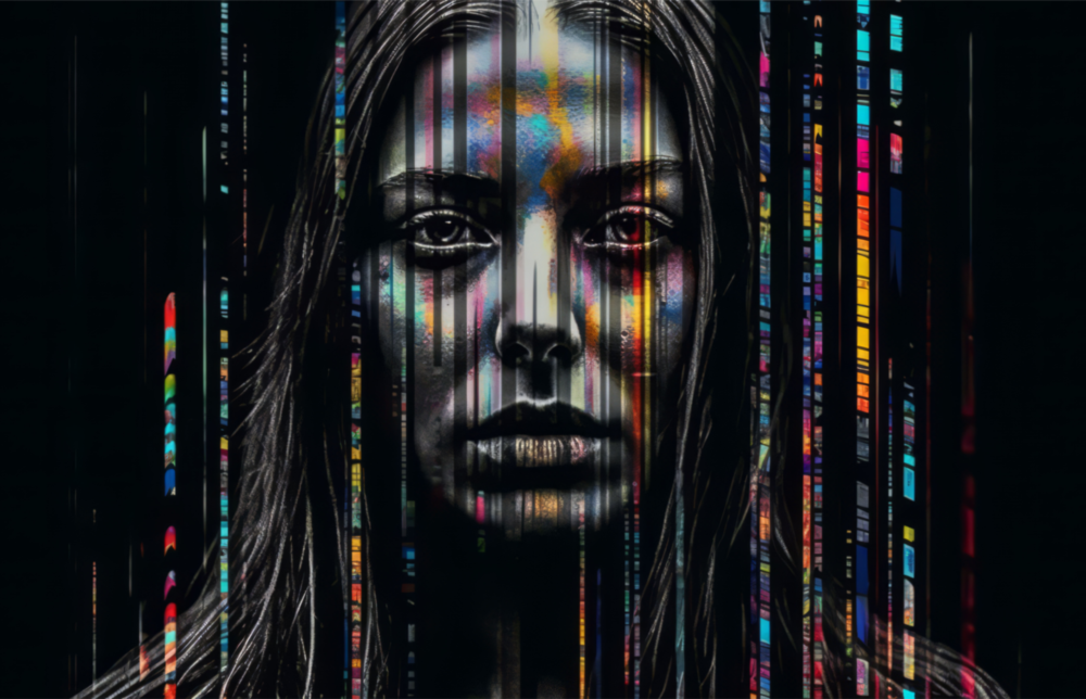Color Stream Glass Wall Art || Designers Collection