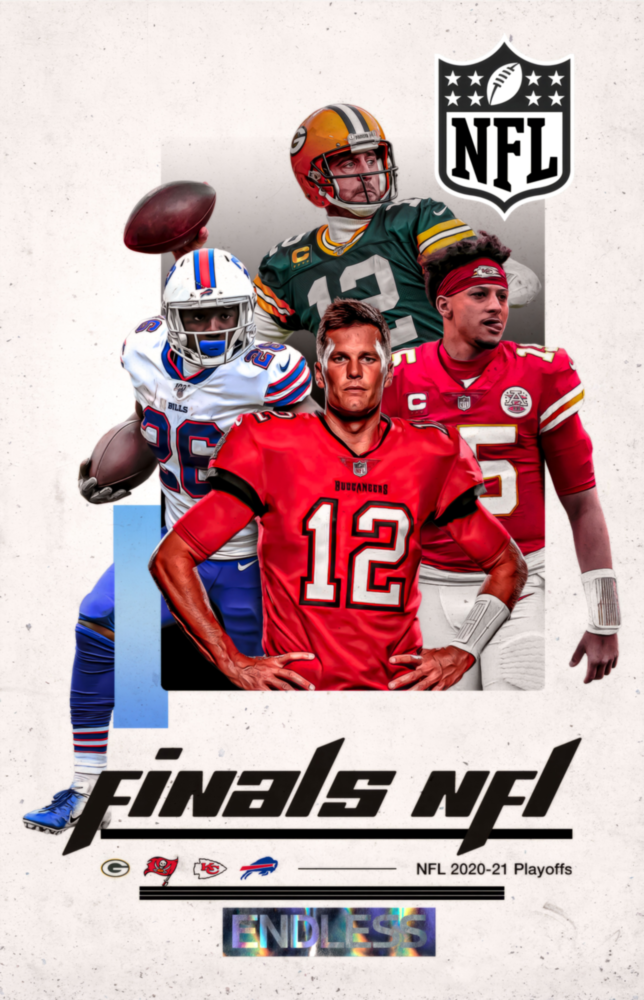 NFL Finals Glass Wall Art || Designer Collection