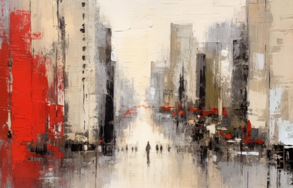 City Silhouette Glass Wall Art || Designer Collection