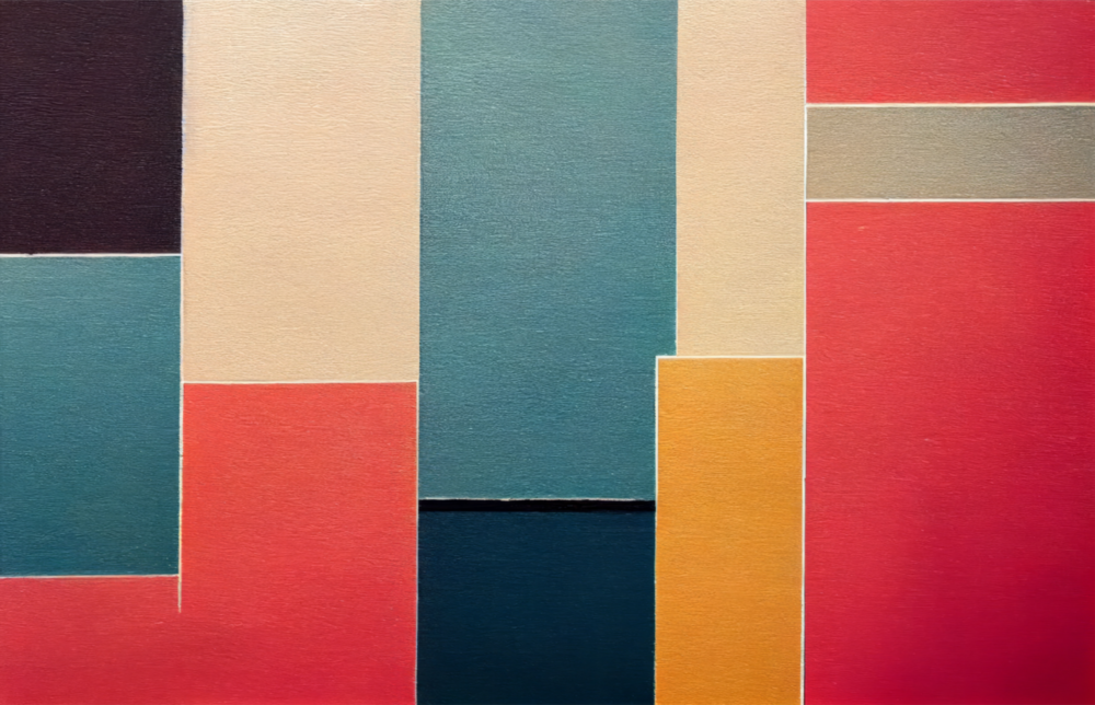 Rectangles  Glass Wall Art|| Designer's Collection