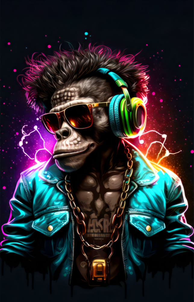 Feel the Music Glass Wall Art|| Designer's Collection