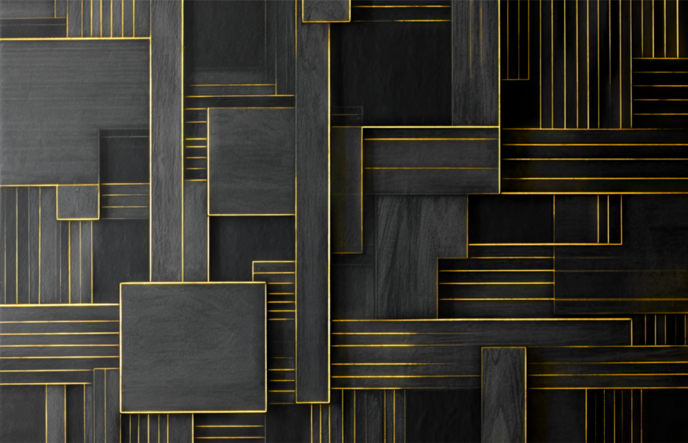 Rectangles Glass Wall Art|| Designer's Collection