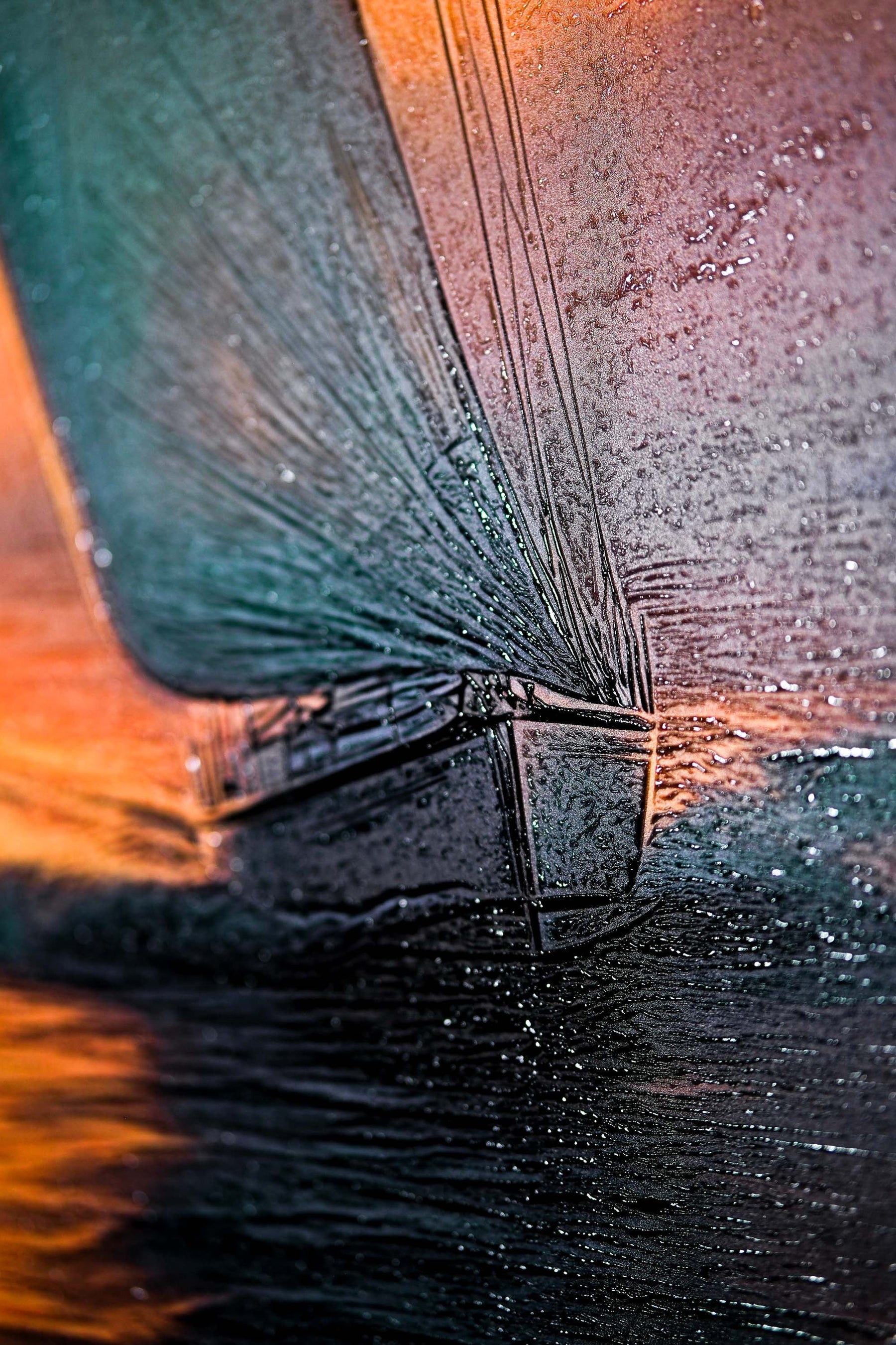 Urban Rebel Bot — 3D Haptic Embossed High-Gloss Luxury Wall Art