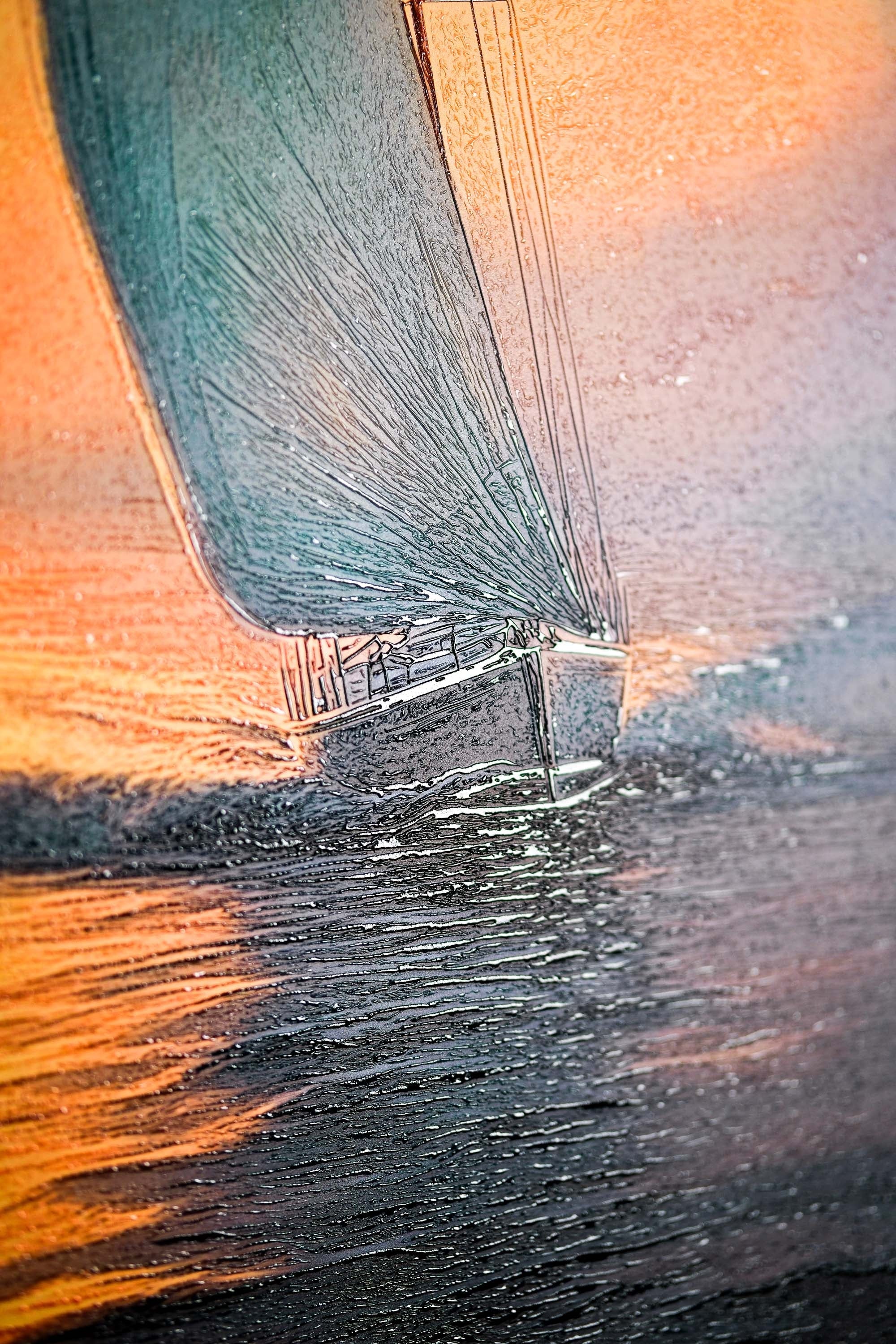 Urban Rebel Bot — 3D Haptic Embossed High-Gloss Luxury Wall Art