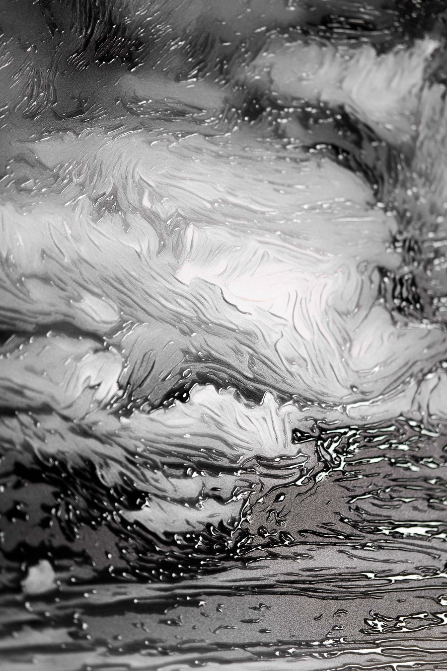 Crimson Sentinel of the Noir Coast — 3D Haptic Embossed High-Gloss Luxury Wall Art