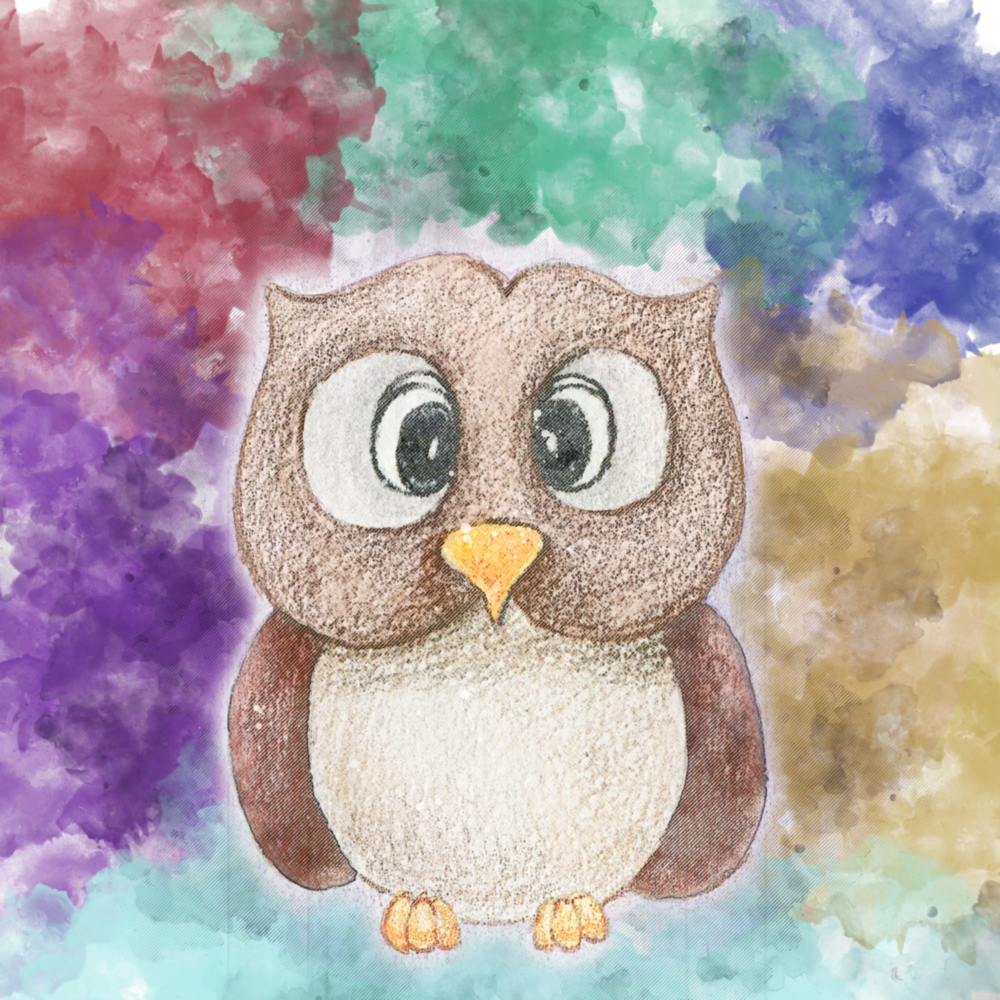 Owl Glass Wall Art