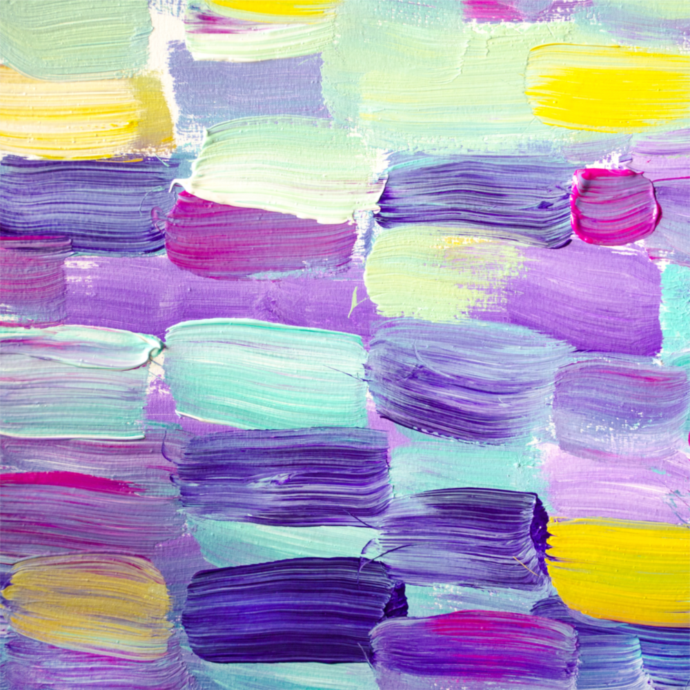 Abstract Glass Wall Art