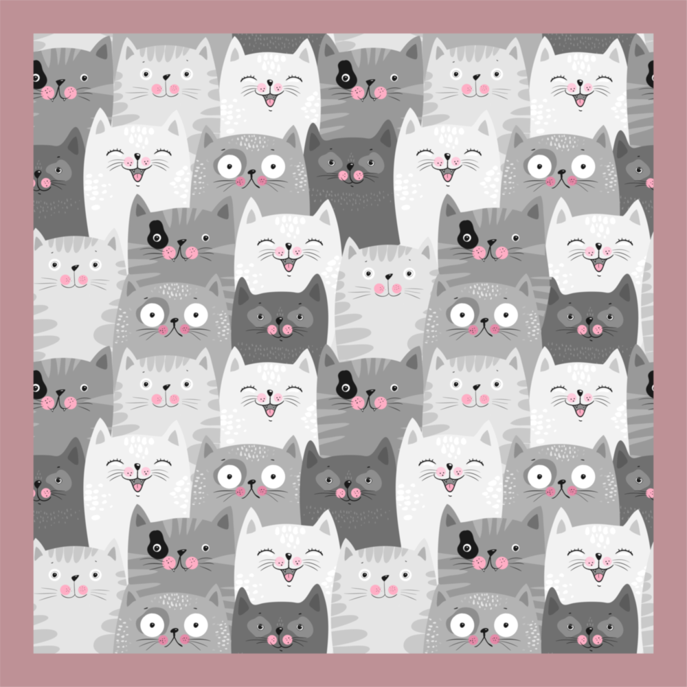 Cats Glass Wall Art