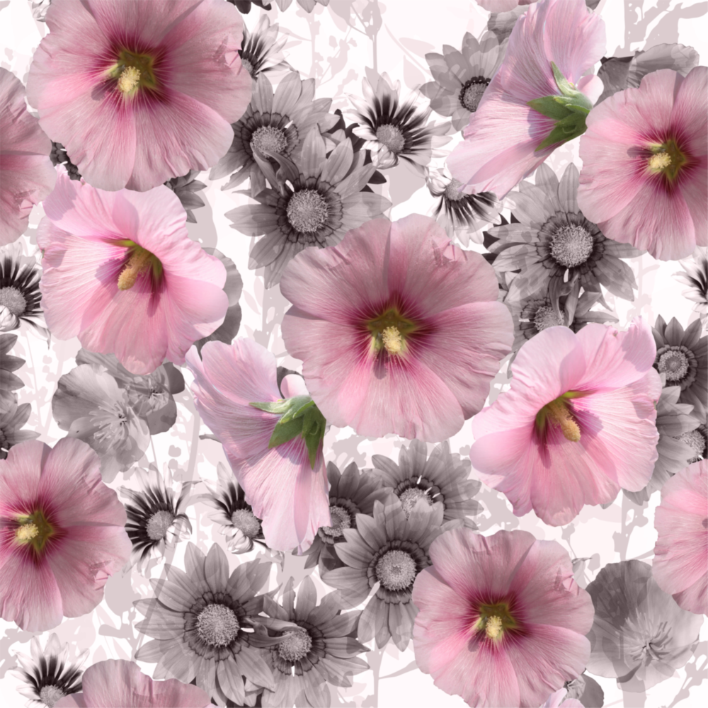 Flower Glass Wall Art