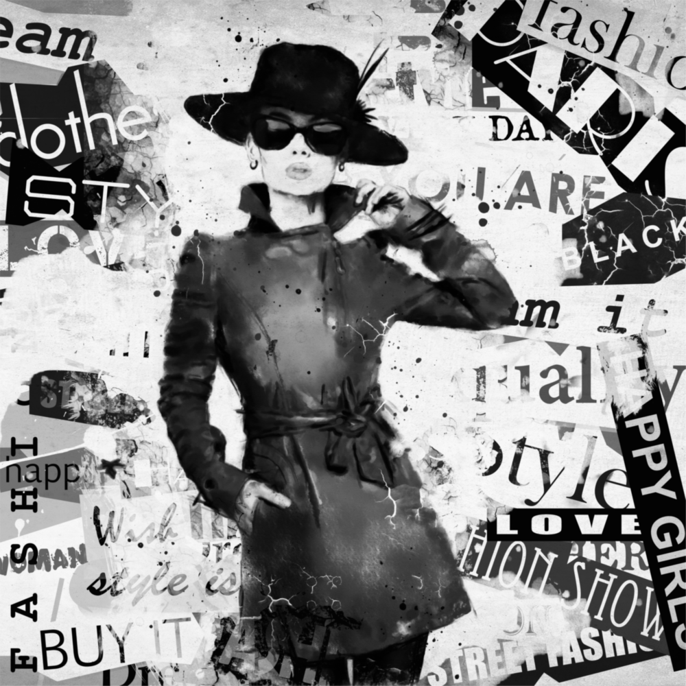 Fashion Glass Wall Art