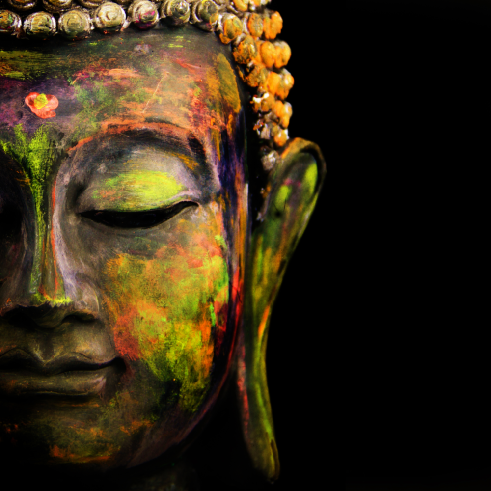 Buddha Glass Wall Art