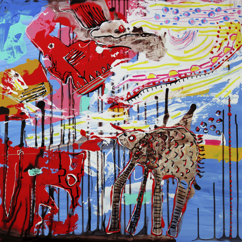 Star Wars Abstract Glass Wall Art