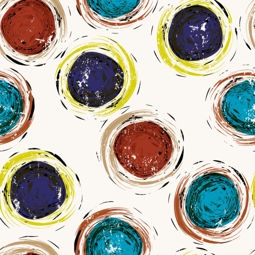 Colored Cores Glass Wall Art