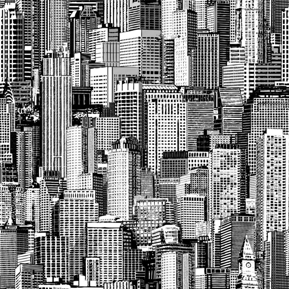 Solitude in the Crowd Glass Wall Art