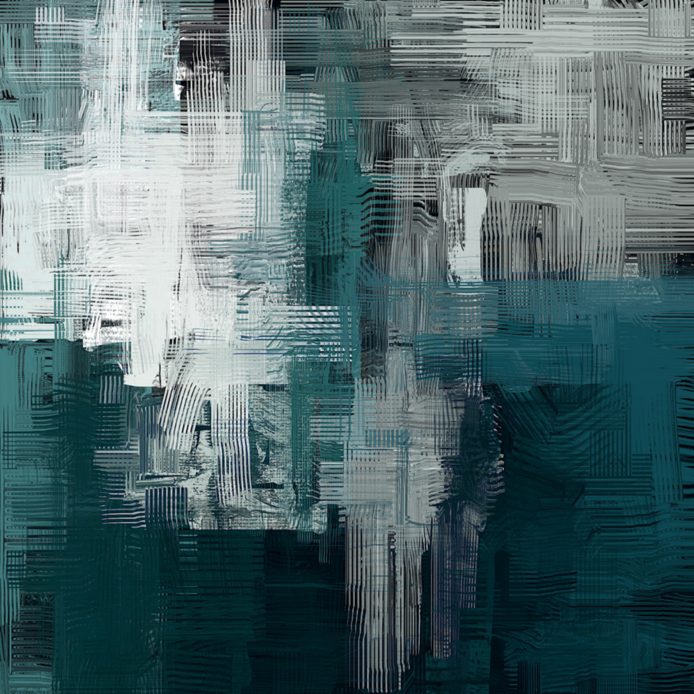 Green Touch Glass Wall Art