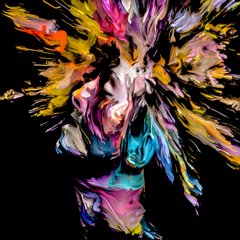 Hidden Silhouette Glass Wall Art