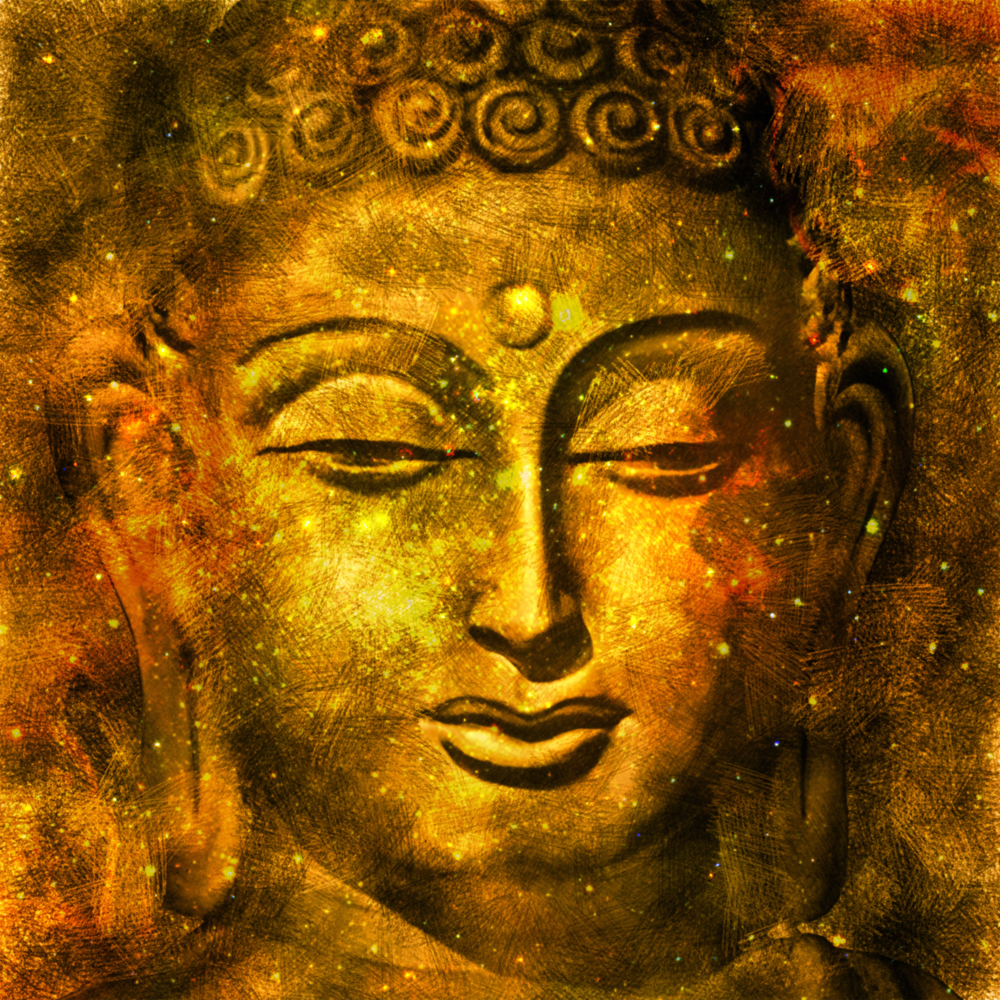 Buddha Glass Wall Art