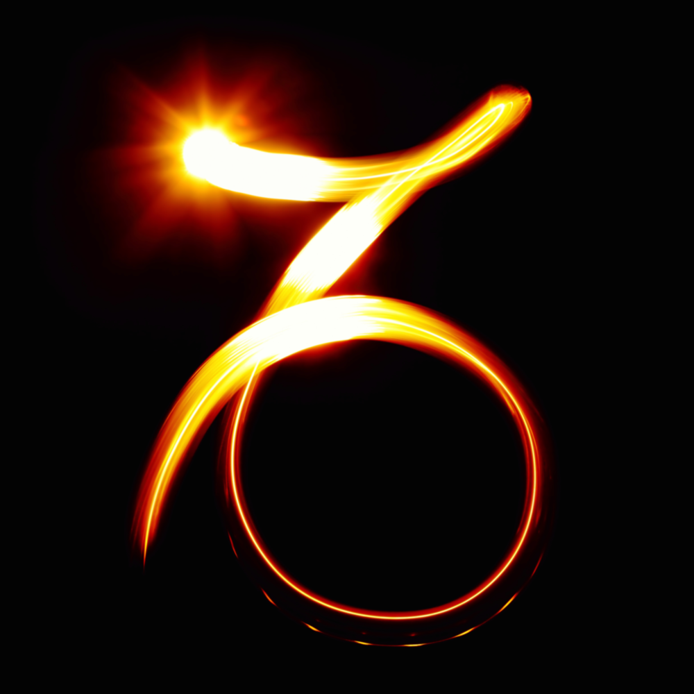 Horoscopes - Capricorn Glass Wall Art