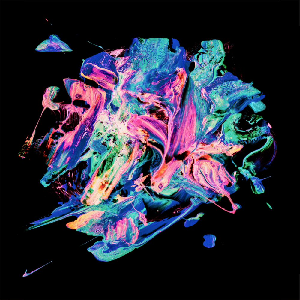 Dance of Colors Glass Wall Art