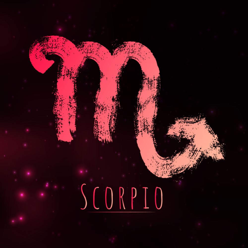 Horoscopes - Scorpio Glass Wall Art