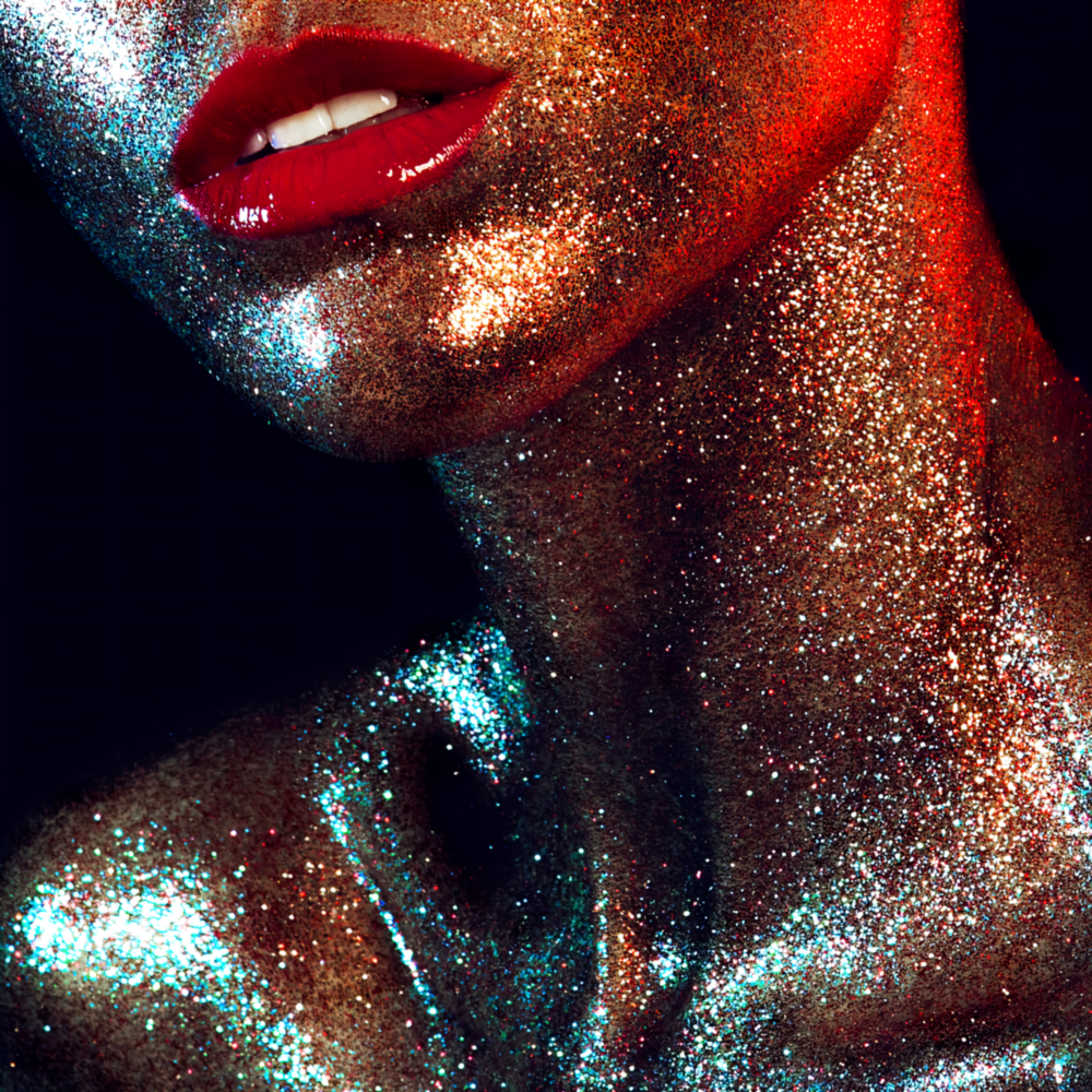 Women's Glass Wall Art